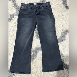 Hudson Black denim jeans - Blair High Rise Bootcut Crop